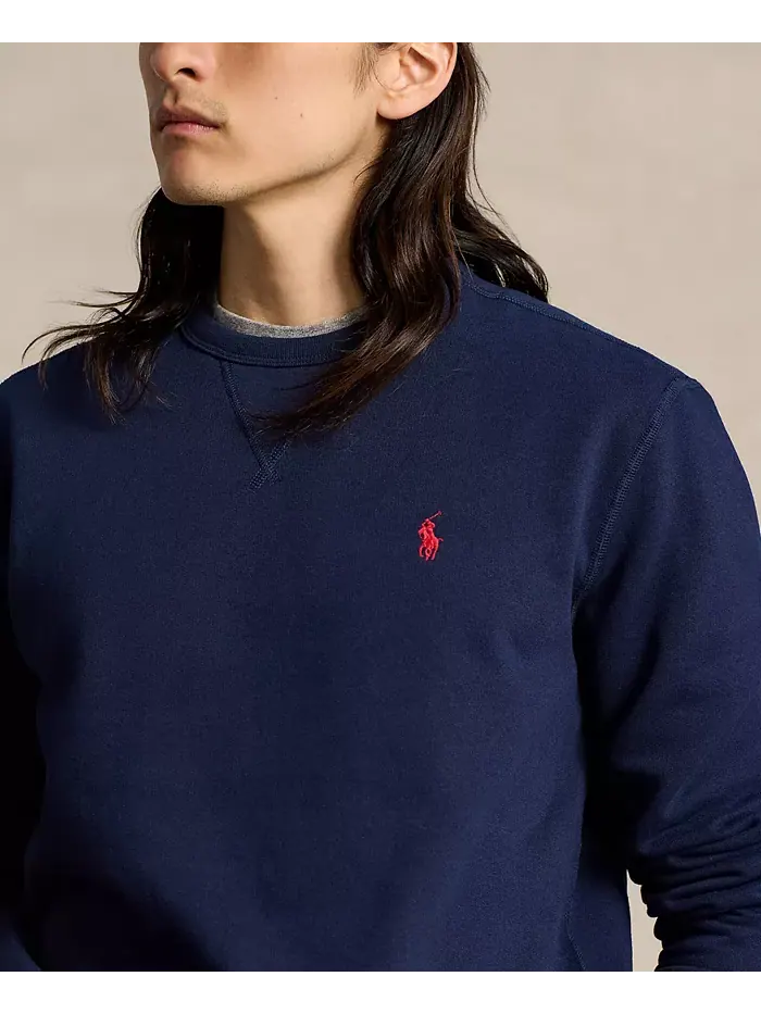 Мужской флисовый свитшот RL Polo Ralph Lauren — изображение 5 из 9, темно-синий