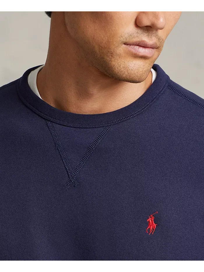 Мужской флисовый свитшот RL Polo Ralph Lauren — изображение 8 из 9, темно-синий