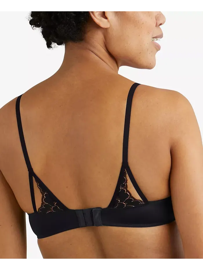 Бюстгальтер Push Up Love the Lift Rose Gold Lace DM9900 Maidenform — изображение 2 из 3, черный