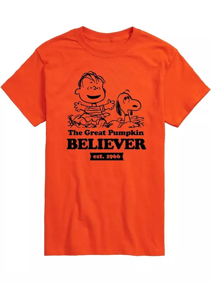 Мужская футболка Peanuts Believer AIRWAVES — изображение 1 из 2, оранжевый
