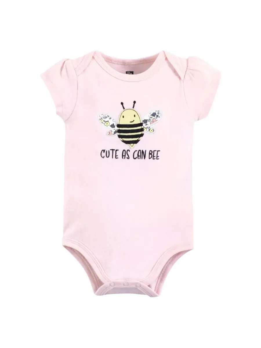 Хлопковый боди, брюки и комплект обуви Hudson Baby, Cute Bee — изображение 3 из 4