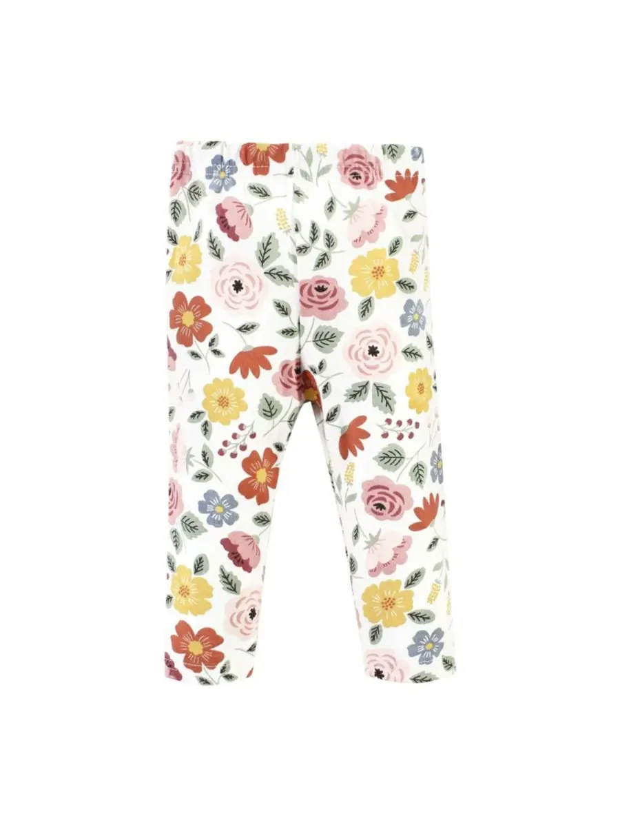 Хлопковый боди, брюки и комплект обуви Hudson Baby, Bonita Short Sleeve — изображение 3 из 5