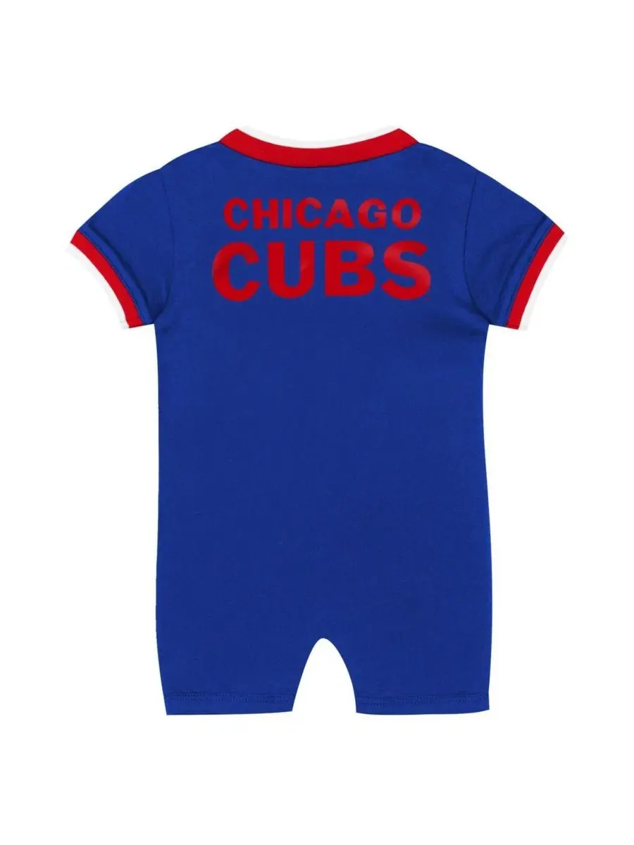 Детский комбинезон для мальчиков и девочек Royal Chicago Cubs Pinch Coverall Outerstuff — изображение 3 из 3, королевский