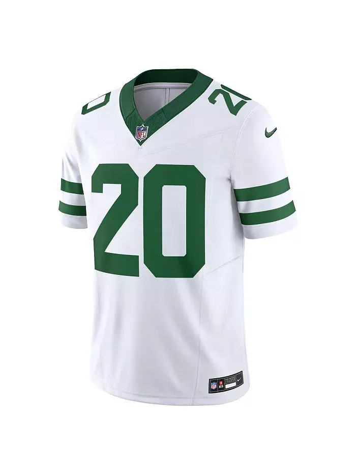 Мужская лимитированная джерси Breece Hall Legacy New York Jets Vapor F.U.S.E Nike — изображение 3 из 3, белый