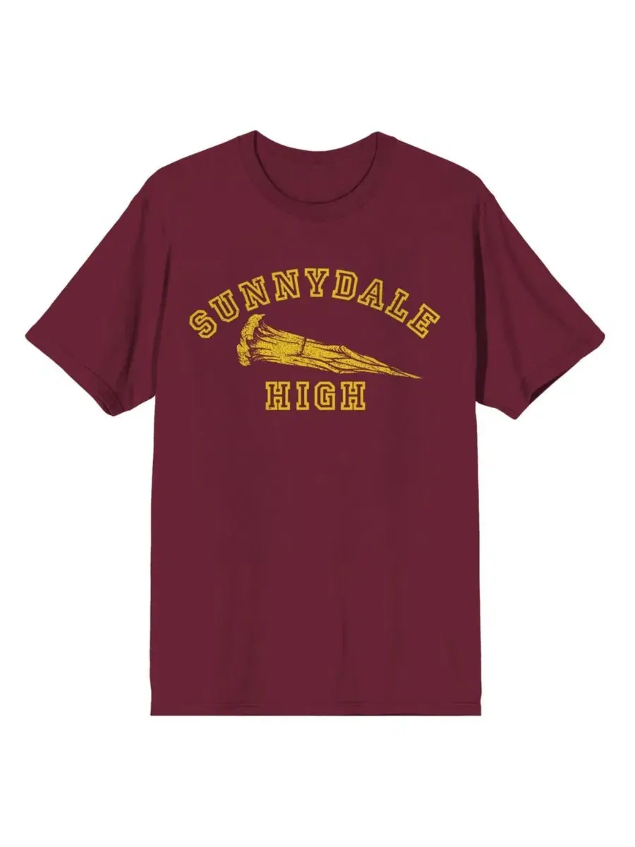 Мужская футболка футбольный клуб Slayer Sunnydale с высоким воротником и коротким рукавом Buffy The — изображение 1 из 5