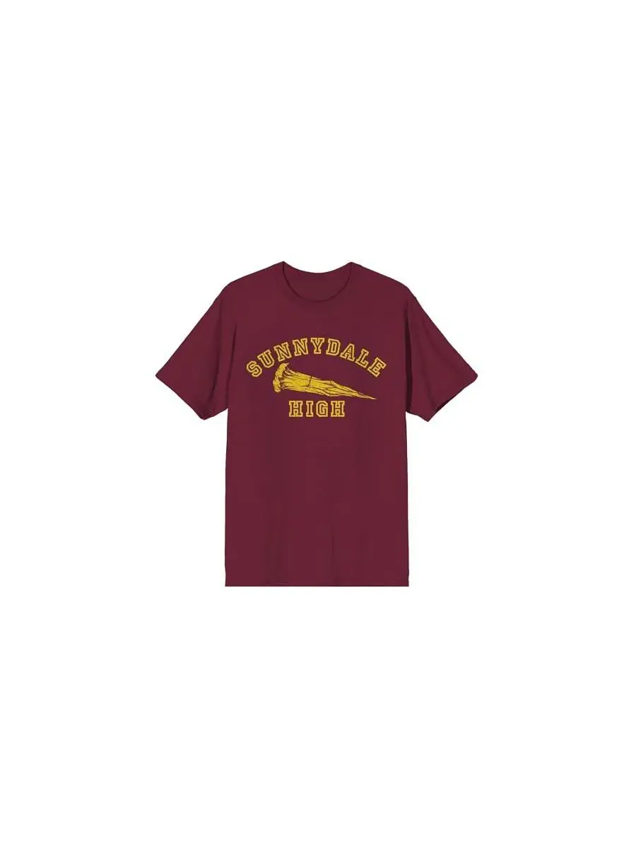 Мужская футболка футбольный клуб Slayer Sunnydale с высоким воротником и коротким рукавом Buffy The — изображение 3 из 5