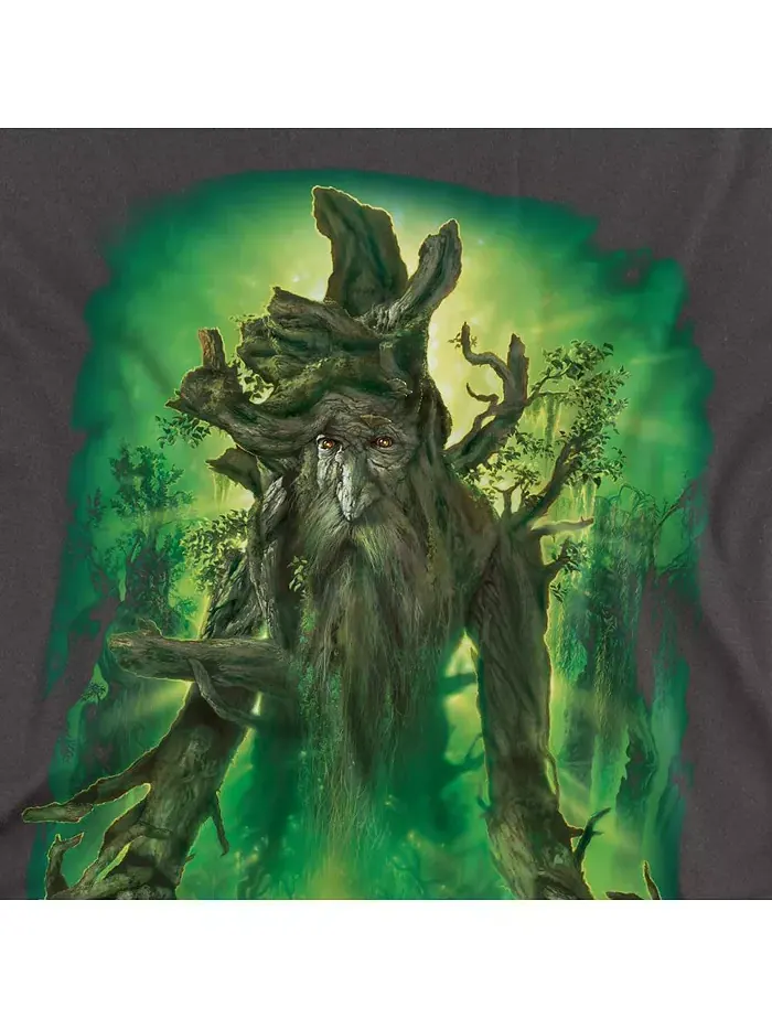 Большой и высокий The Treebeard The Ent футболка Lord Of The Rings — изображение 2 из 3, серый