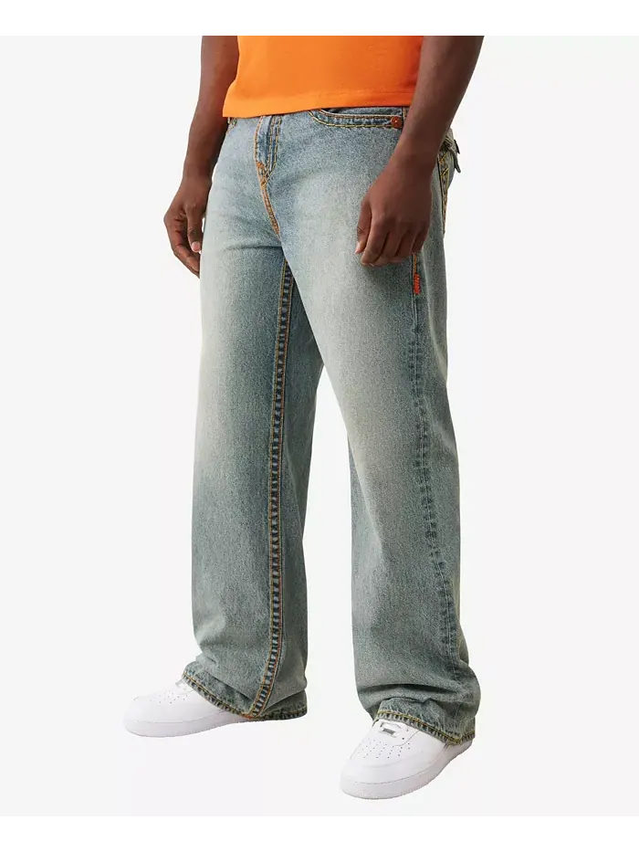Мужские джинсы Super T-Stitching True Religion — изображение 2 из 3, синий