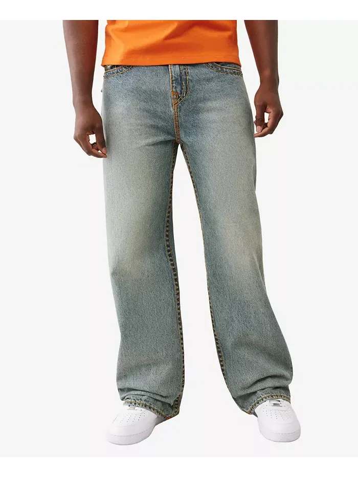 Мужские джинсы Super T-Stitching True Religion — изображение 3 из 3, синий