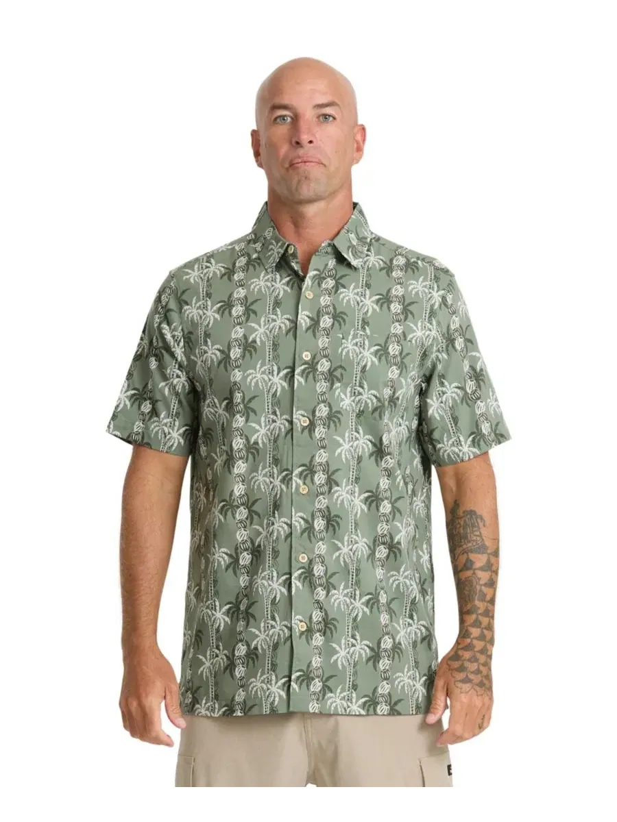 Мужская рубашка Quiksilver с воротником-стойкой Quiksilver Waterman — изображение 1 из 4, кувшинка