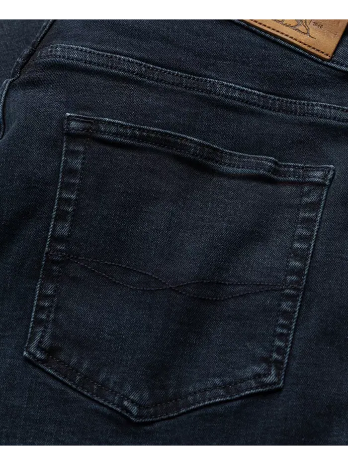 Мужские джинсы Weston Straight Fit Rodd & Gunn — изображение 3 из 6, черный