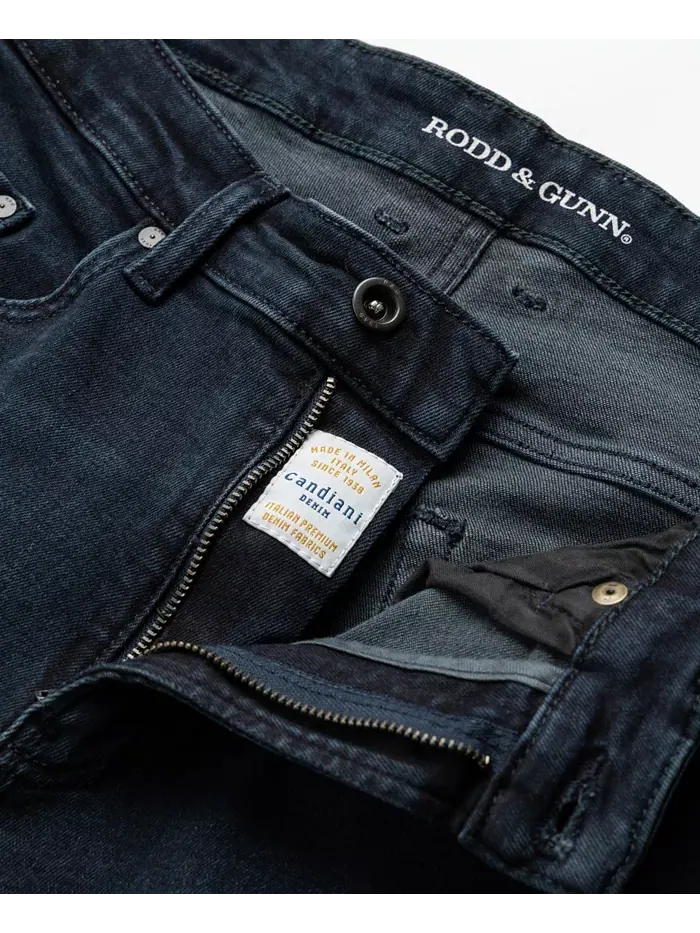 Мужские джинсы Weston Straight Fit Rodd & Gunn — изображение 4 из 6, черный