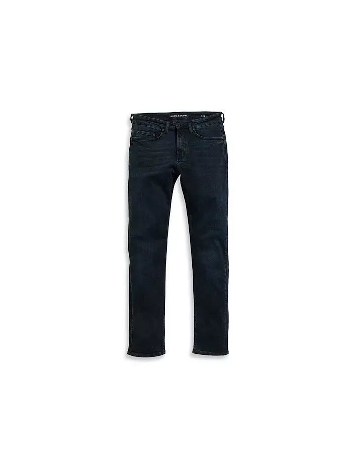 Мужские джинсы Weston Straight Fit Rodd & Gunn — изображение 6 из 6, черный