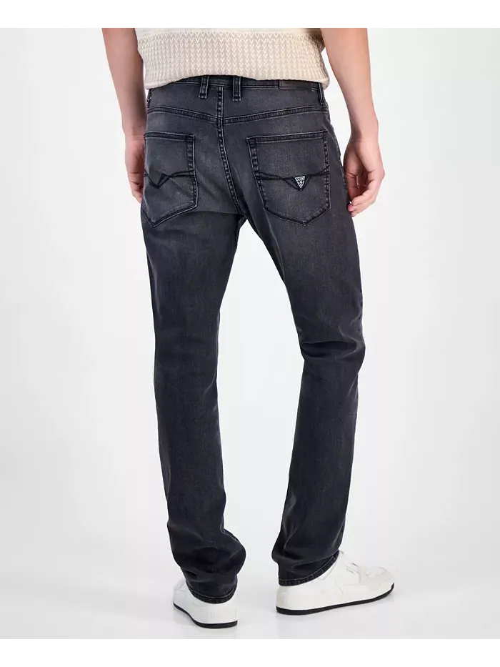 Мужские джинсы Davis Slim Straight Guess — изображение 4 из 4, серый