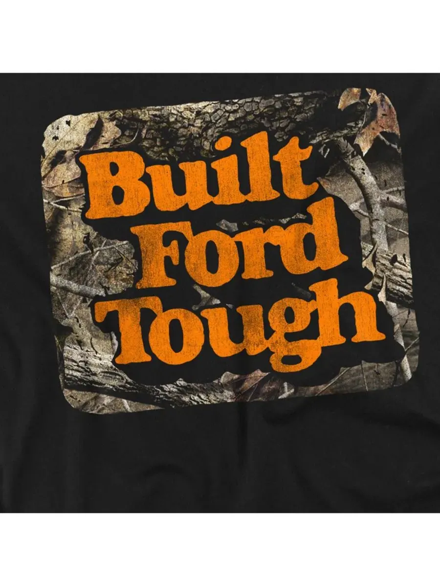 Футболка с длинным рукавом с камуфляжным принтом Ford Bft Logovision — изображение 3 из 3, черный
