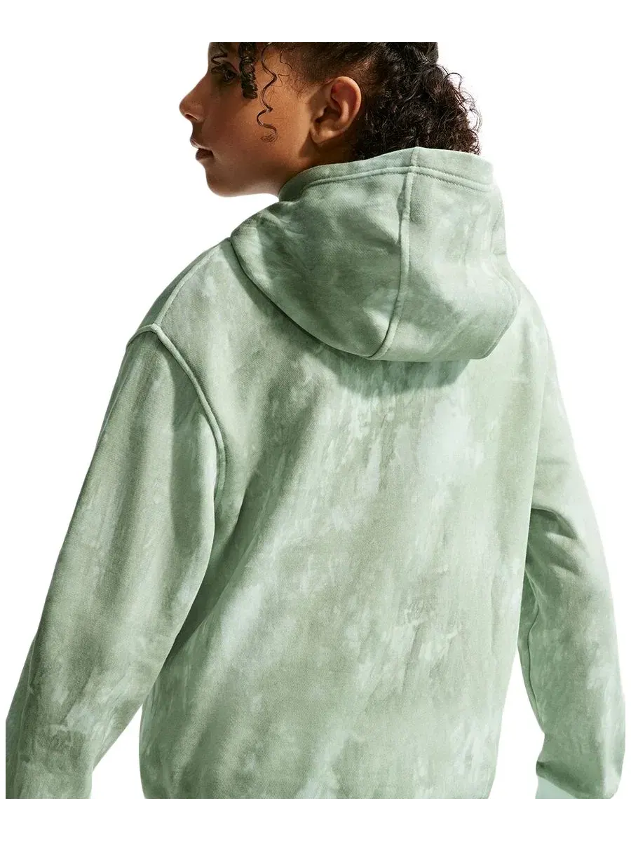 Худи из футера Nike Sportswear Club, с капюшоном и длинным рукавом Nike — изображение 4 из 5, зеленый
