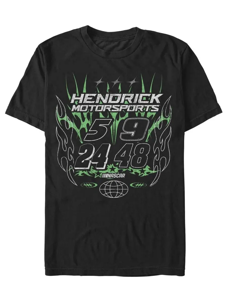 Футболка с принтом Dark Acid Racing Hendrick Motorsports Fifth Sun — изображение 1 из 3, черный