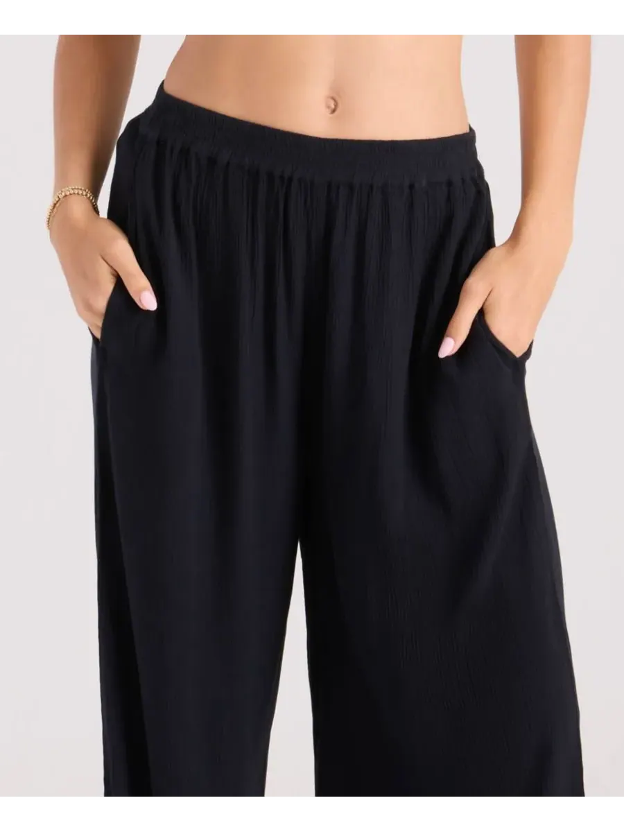 Женские накидки Stoneshine Junkie Pull-On Cover-Up Pants Volcom — изображение 2 из 4, черный