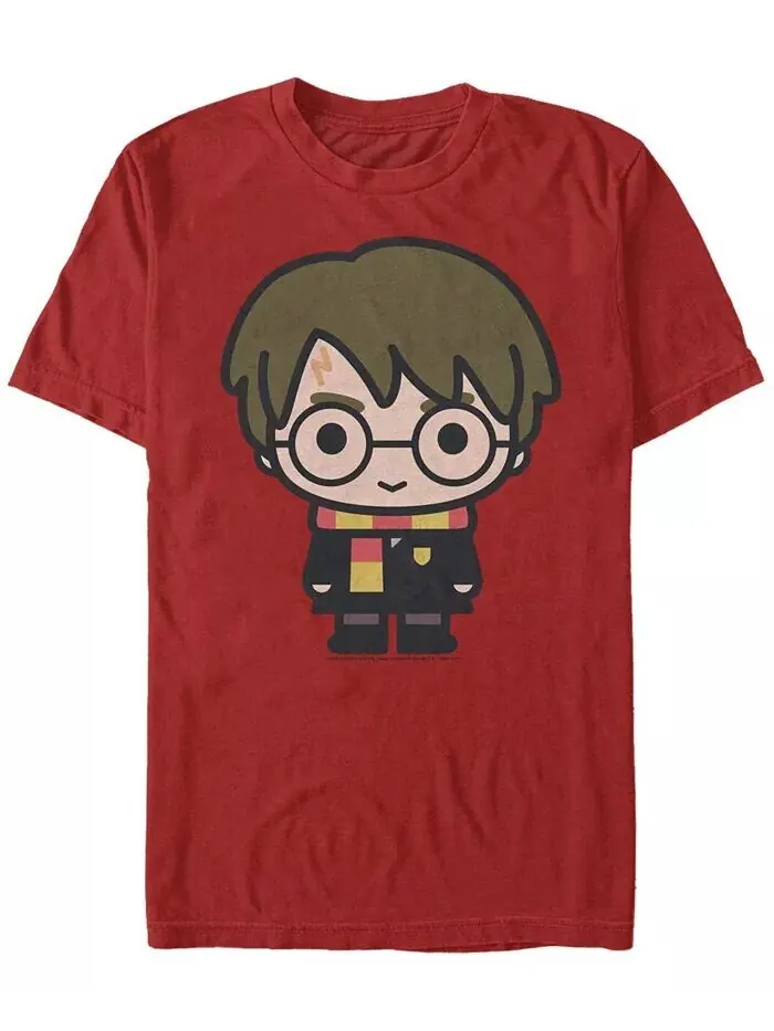 Мужская футболка с короткими рукавами Chibi Harry Crew Fifth Sun — изображение 1 из 1, красный