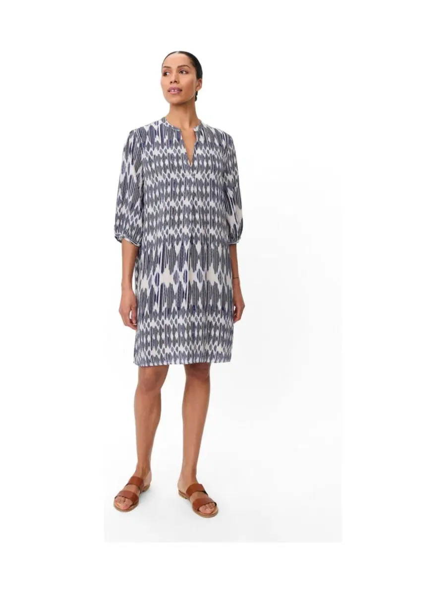 Платье свободного кроя с мягкими рукавами-фонариками Manyvorae Relaxed Draped Dress Masai Copenhagen — изображение 1 из 4