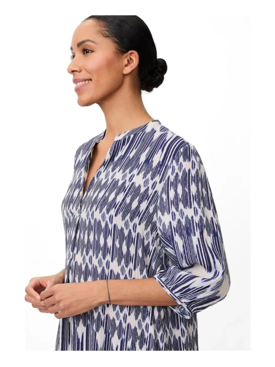 Платье свободного кроя с мягкими рукавами-фонариками Manyvorae Relaxed Draped Dress Masai Copenhagen — изображение 2 из 4