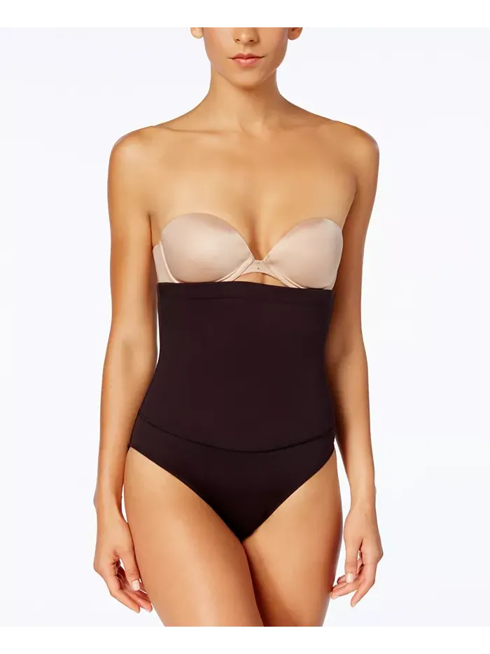 Женские утягивающие трусы с высокой талией Firm Control Fat Free Dressing 1854 Maidenform — изображение 1 из 4, черный