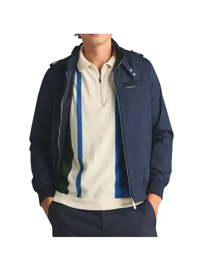 Мужская куртка Big & Tall Classic Iconic Racer (Slim Fit) Members Only