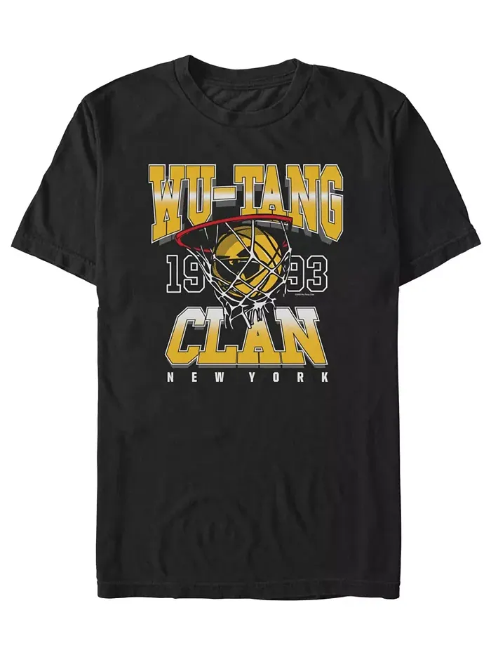 Мужская футболка с принтом Wu-Tang Clan Fifth Sun — изображение 1 из 3, черный