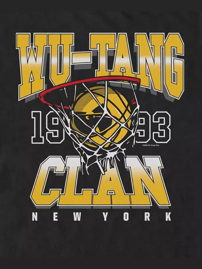 Мужская футболка с принтом Wu-Tang Clan Fifth Sun — изображение 3 из 3, черный