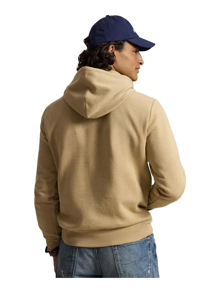 Худи из флиса с вышивкой New York Polo Ralph Lauren — изображение 4 из 5, винтажный хаки