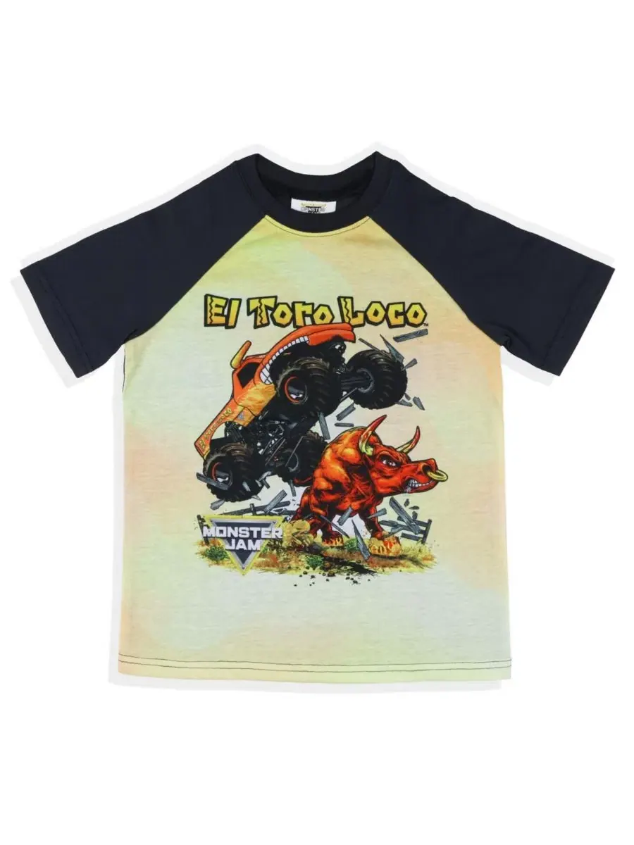 Пижамный комплект с принтом El Toro Loco Monster Jam, 2 предмета — изображение 3 из 3, нет цвета