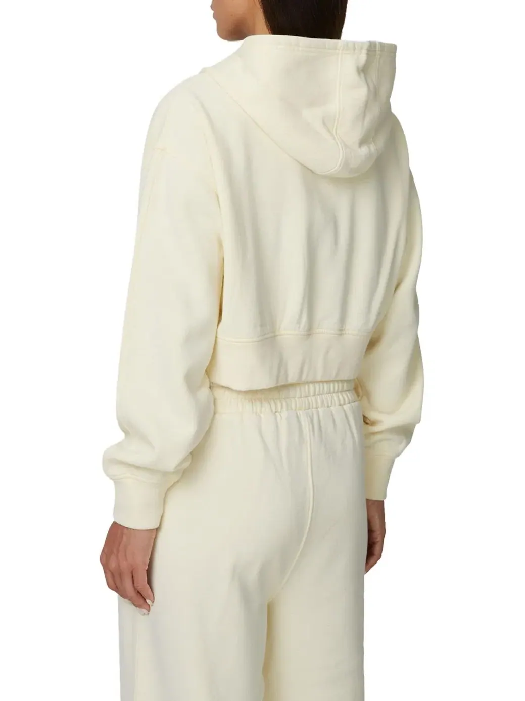 Женский укороченный худи на молнии Essential Cropped Zip Hoodie Good For Nothing — изображение 3 из 5, желтый
