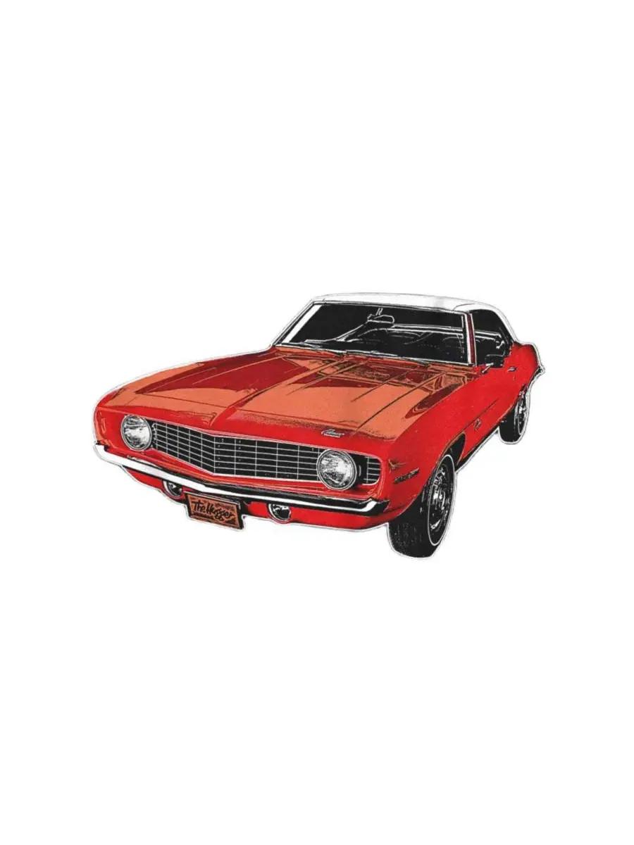 Футболка с принтом I'm Not Old I'm Classic Corvette — изображение 2 из 3, черный