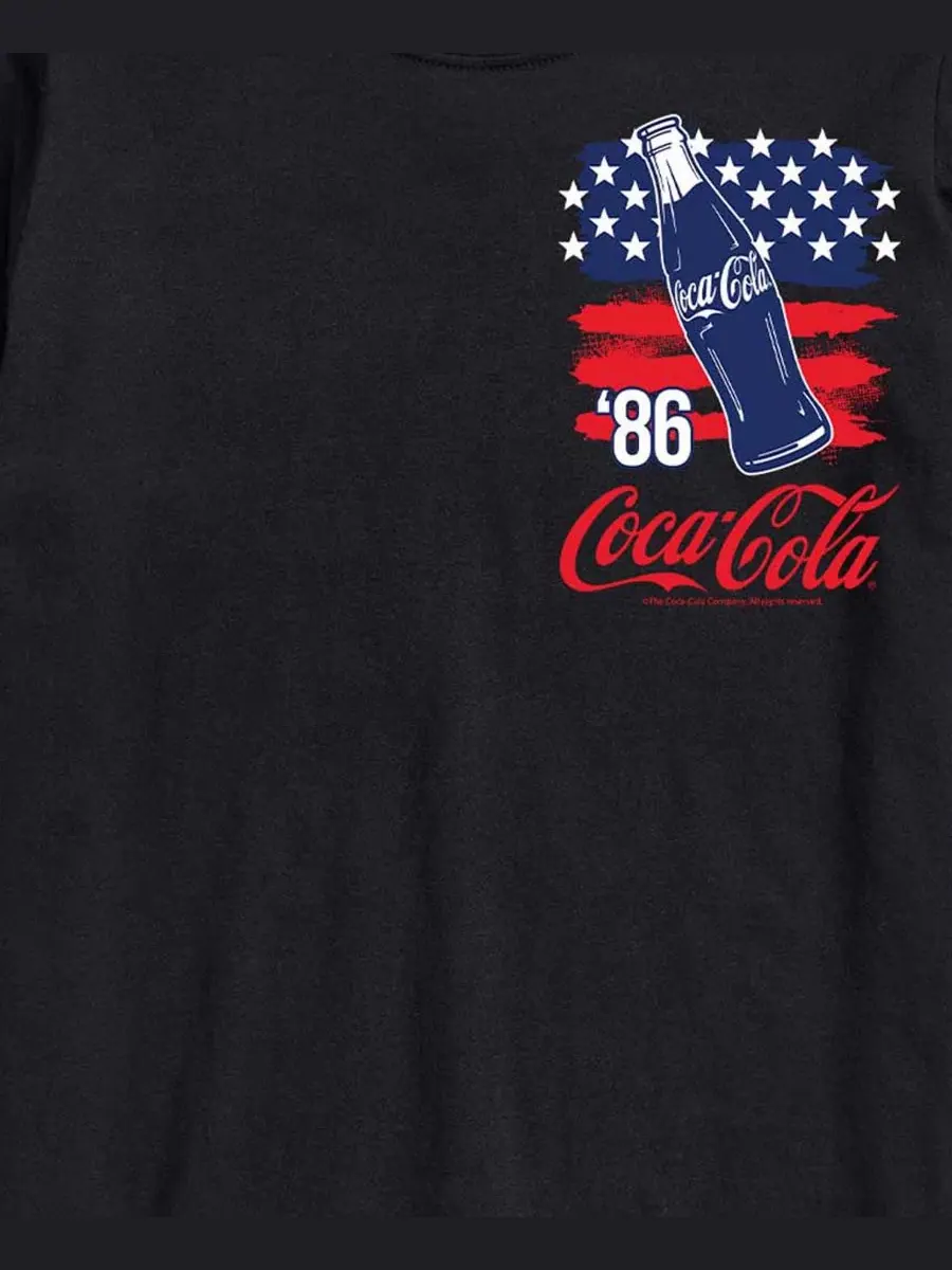 Футболка с коротким рукавом Coca-Cola 86 AIRWAVES — изображение 2 из 3, черный