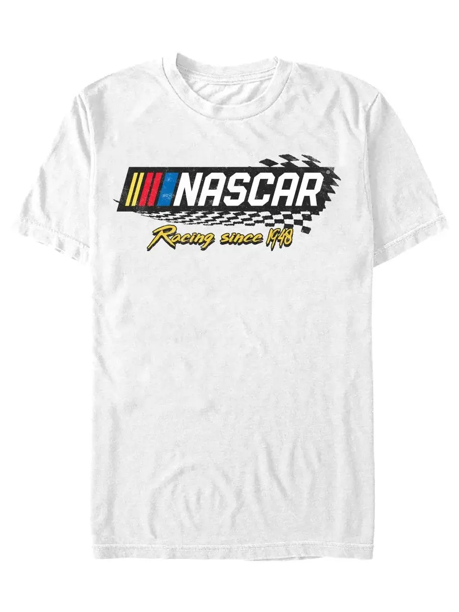 Футболка с графическим принтом NASCAR Racing Since 1948 Fifth Sun — изображение 1 из 3, белый