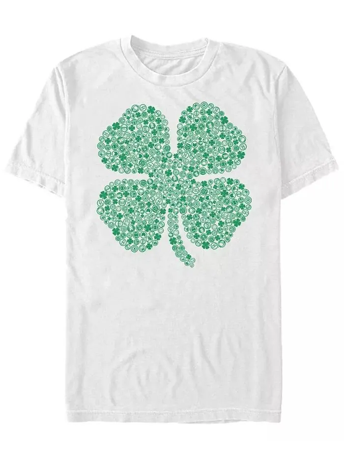 Мужская футболка с коротким рукавом Shamrock Icon Crew Fifth Sun — изображение 1 из 1, белый
