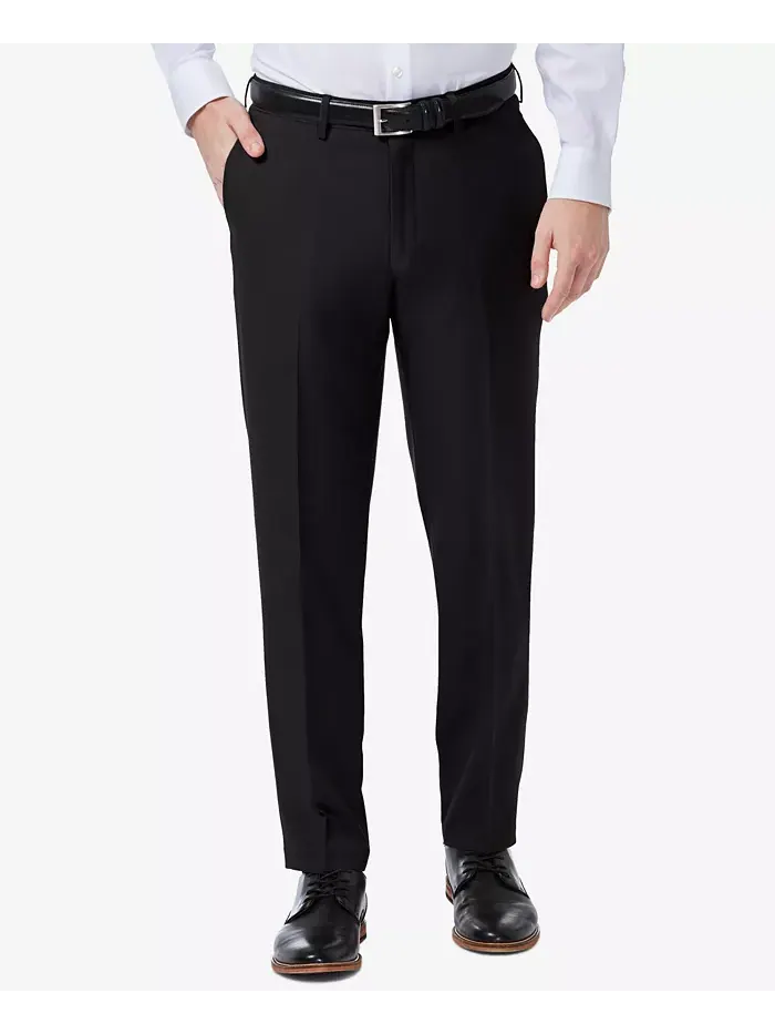 Мужские классические брюки прямого кроя Premium Comfort Slim-Fit с эластичной тканью для комфорта — 1