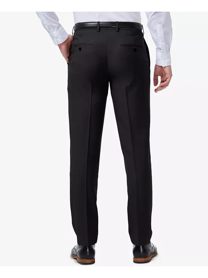 Мужские классические брюки прямого кроя Premium Comfort Slim-Fit с эластичной тканью для комфорта — 2