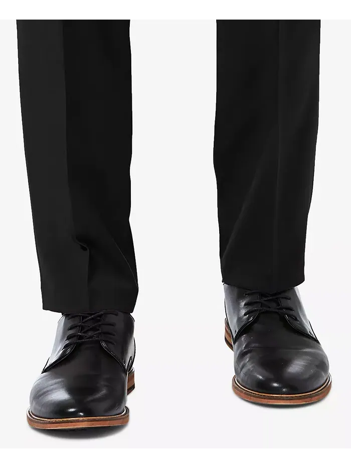 Мужские классические брюки прямого кроя Premium Comfort Slim-Fit с эластичной тканью для комфорта — 5