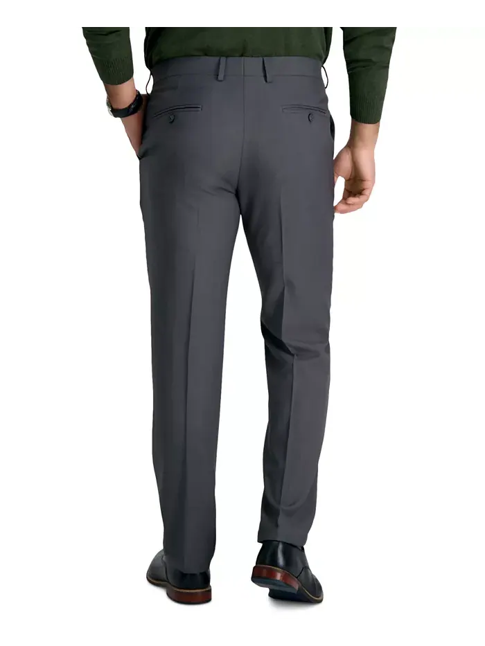 Мужские классические брюки прямого кроя Premium Comfort Slim-Fit с эластичной тканью для комфорта — 3