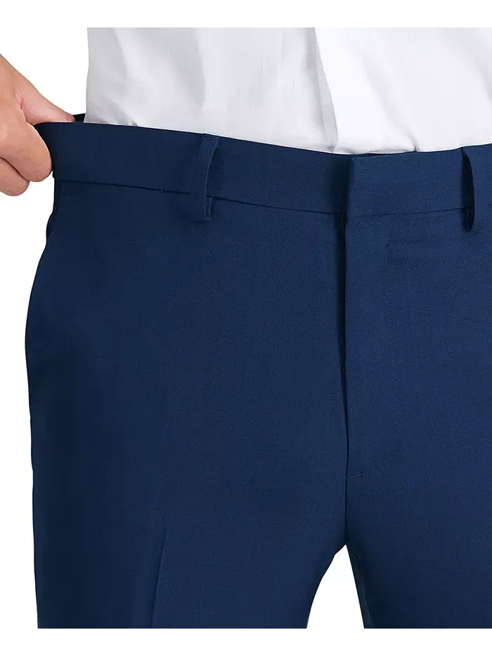 Мужские классические брюки прямого кроя Premium Comfort Slim-Fit с эластичной тканью для комфорта — 5