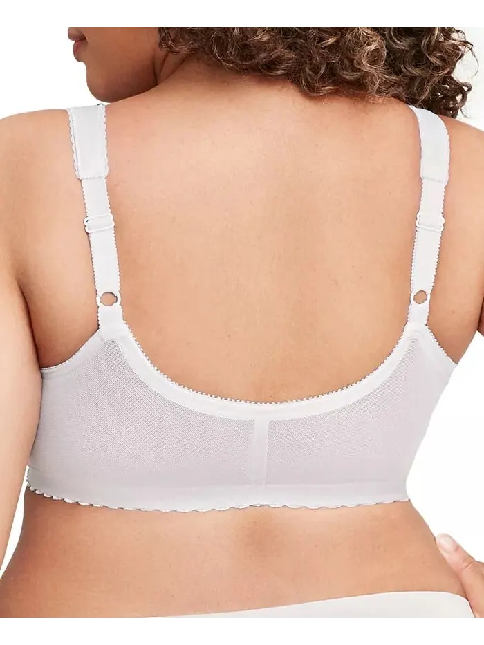 Женский бюстгальтер MagicLift Front Close Support Bra 1200 для полной фигуры больших размеров — изображение 2 из 6, белый