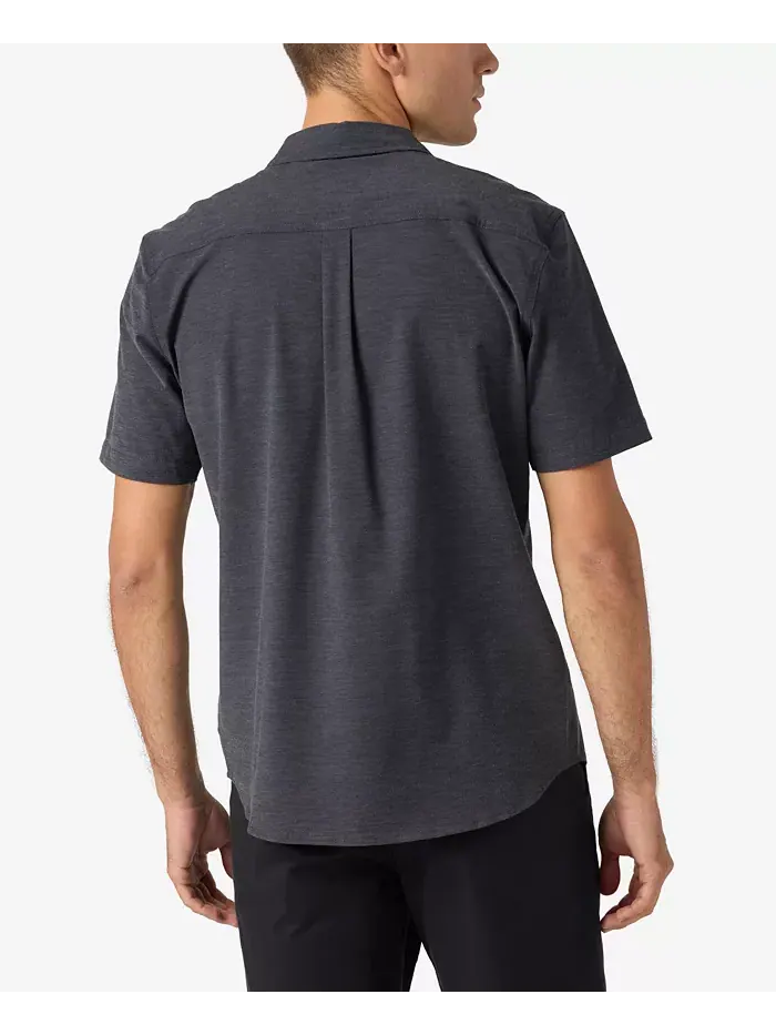 Мужская рубашка с коротким рукавом Traveler UPF Traverse Solid O'Neill — изображение 3 из 4, черный