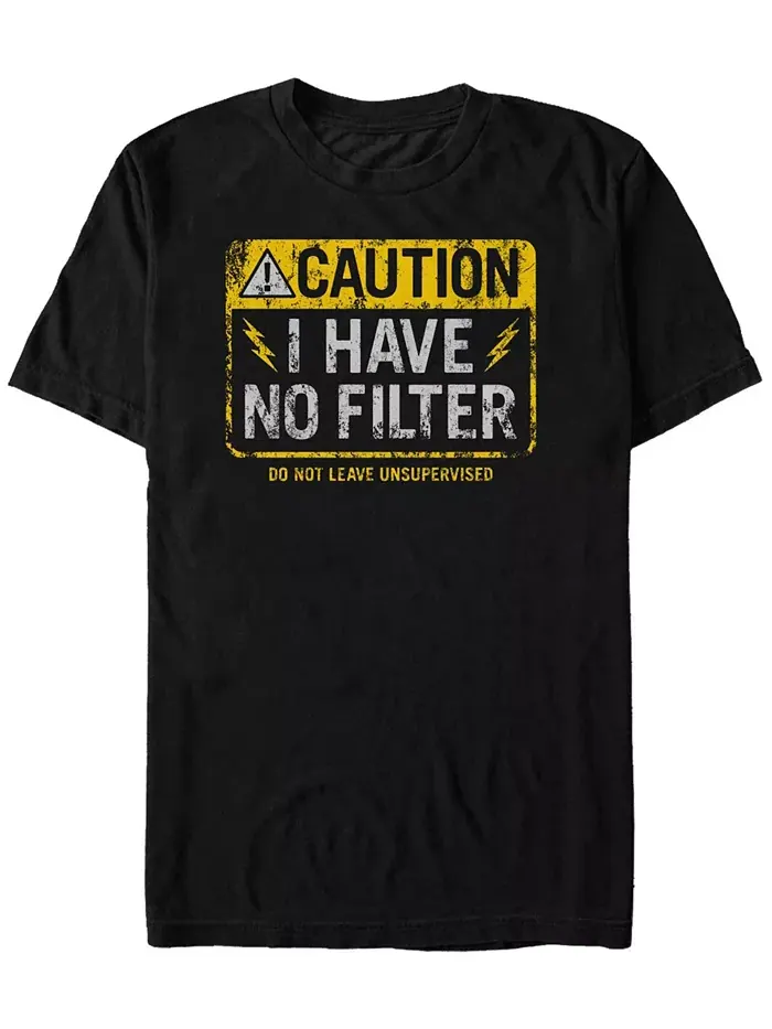 Мужская футболка с коротким рукавом No Filter Fifth Sun — изображение 1 из 3, черный