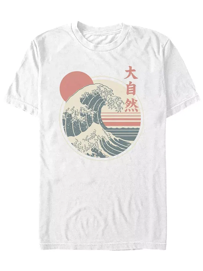 Мужская футболка с коротким рукавом Great Wave Fifth Sun — изображение 1 из 3, белый