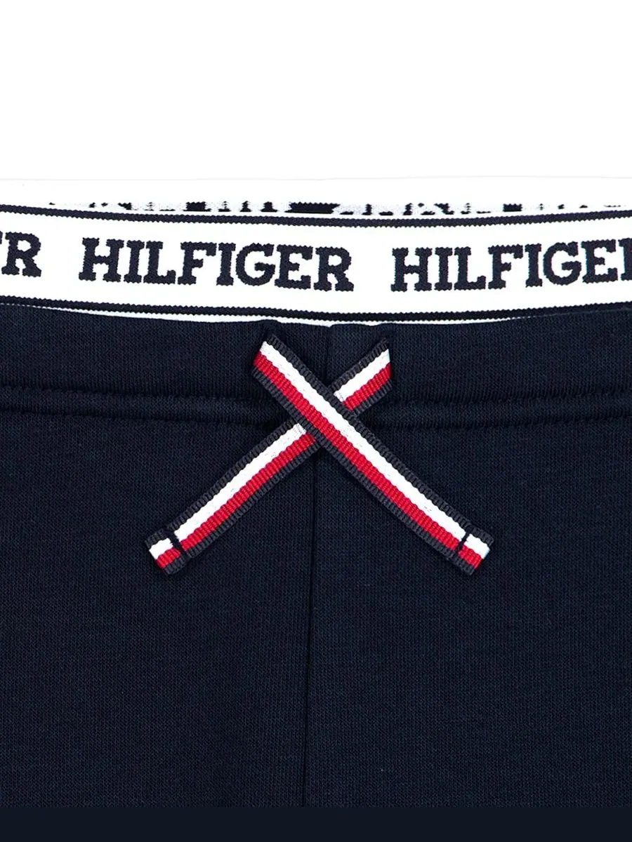 Комплект из свитшота и джоггеров с логотипом Tommy Hilfiger — изображение 5 из 5, красный/темно-синий