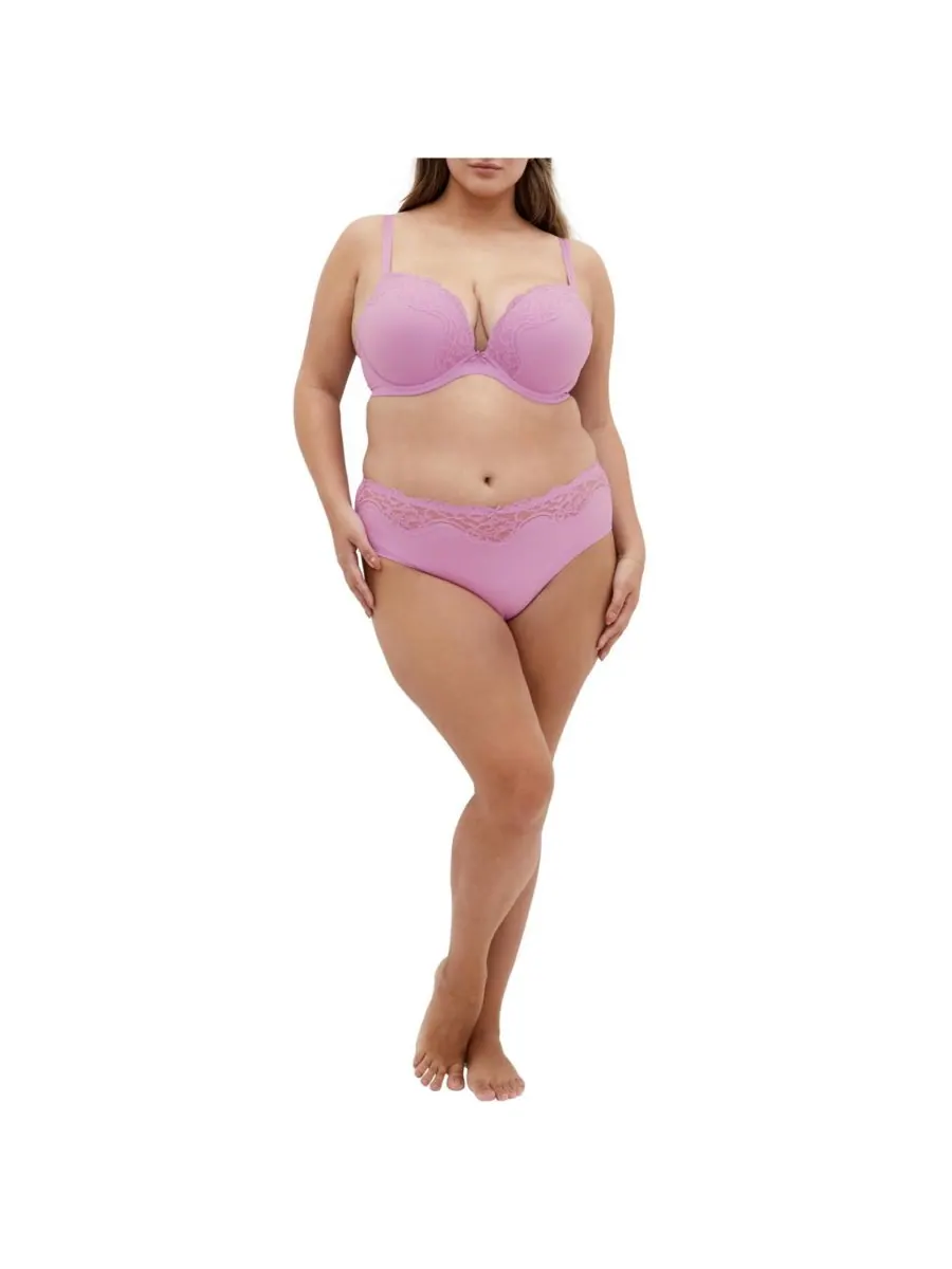 Женский бюстгальтер Adore Push Up CITY CHIC — изображение 3 из 5, фиолетовый розовый