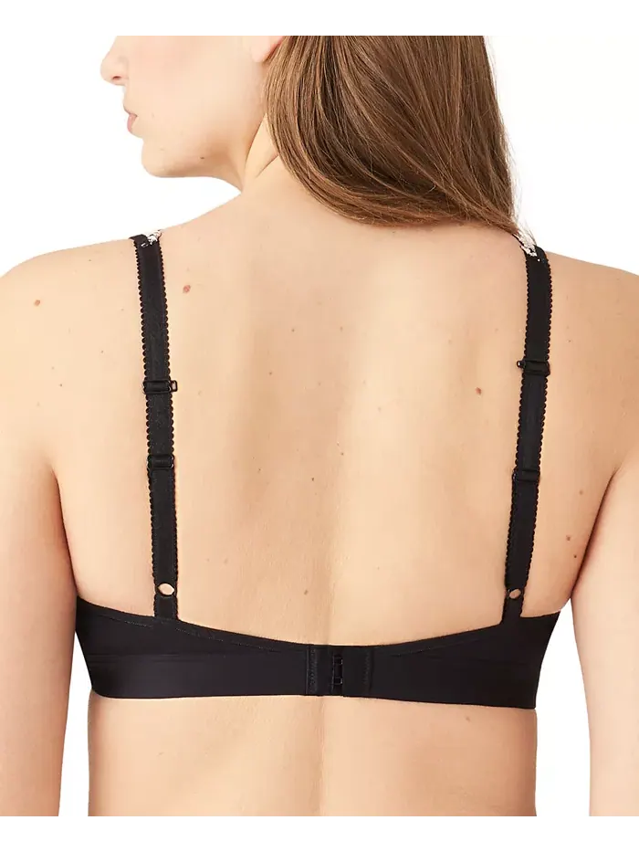 Бюстгальтер Embrace Lace без косточек с мягкими чашками 852191 Wacoal — изображение 4 из 4, черный