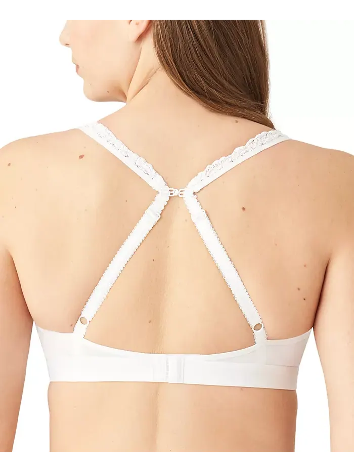 Бюстгальтер Embrace Lace без косточек с мягкими чашками 852191 Wacoal — изображение 4 из 4, белый