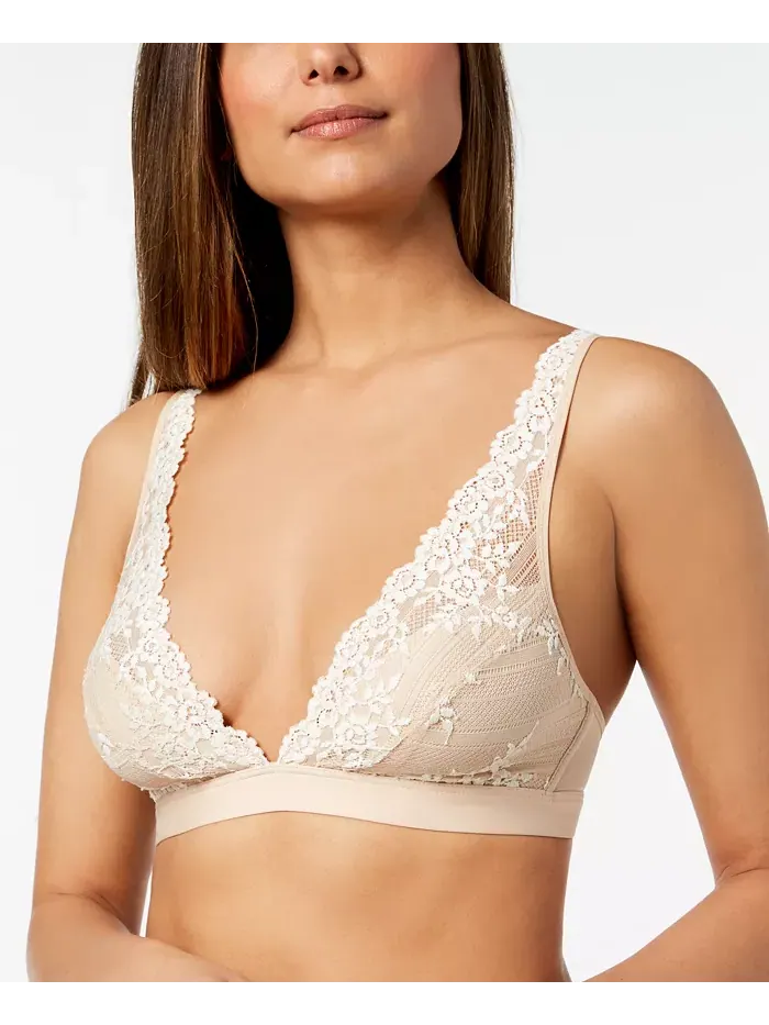 Бюстгальтер Embrace Lace без косточек с мягкими чашками 852191 Wacoal — изображение 1 из 2, слоновая кость